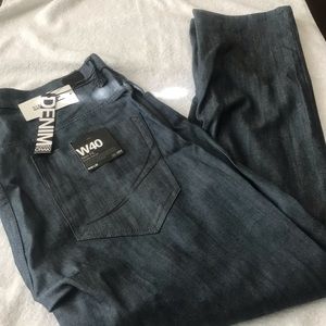 New mens jeans slim fit size 40x32